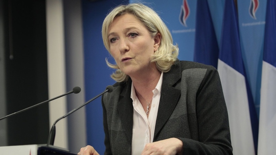 Predsedníčka ultrapravicového francúzskeho Národného