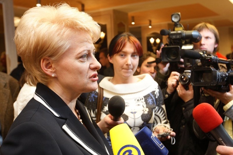 Dalia Grybauskaitová, prezidentka Litvy