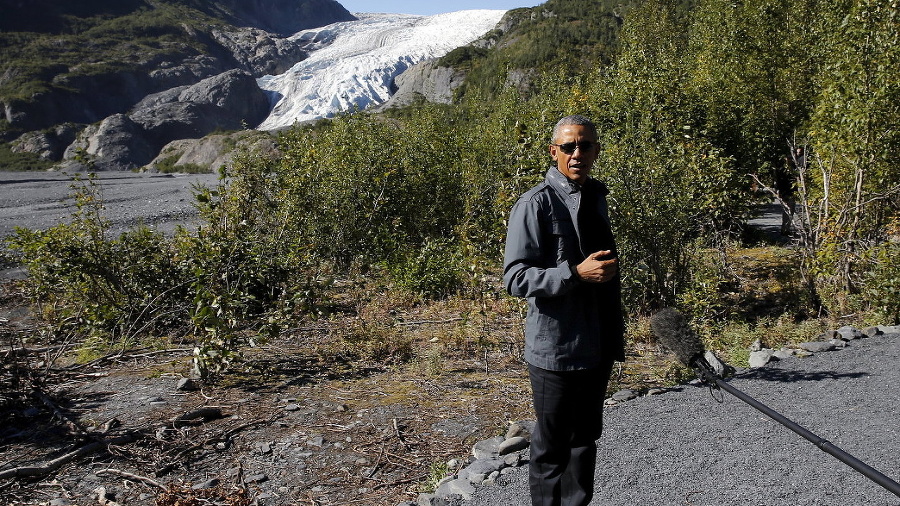 Obama sa návštevou Aljašky