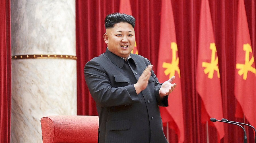 Kim Čong- un.