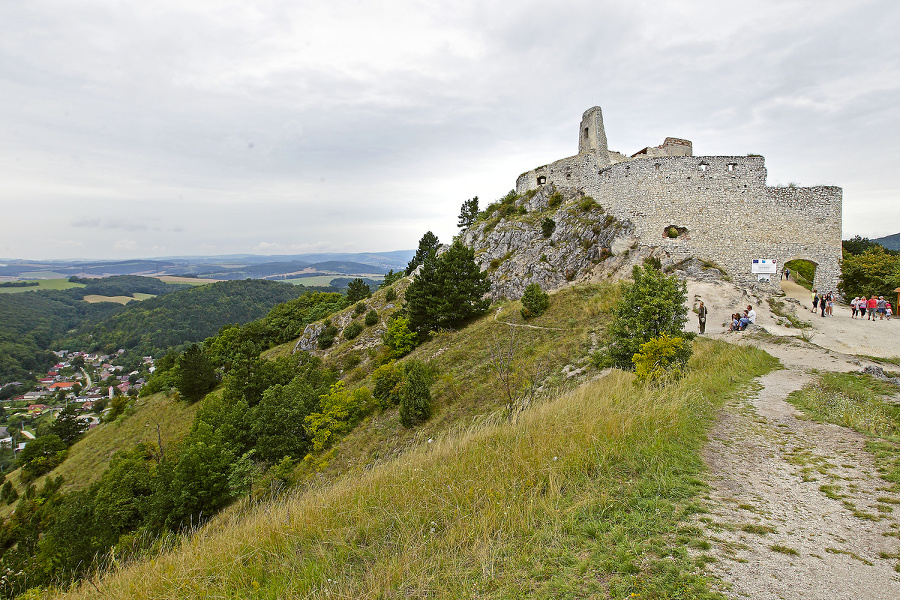 Čachtický hrad.