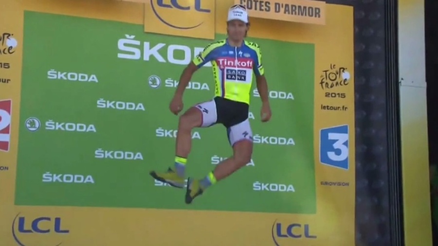 Šťastný Peter Sagan -