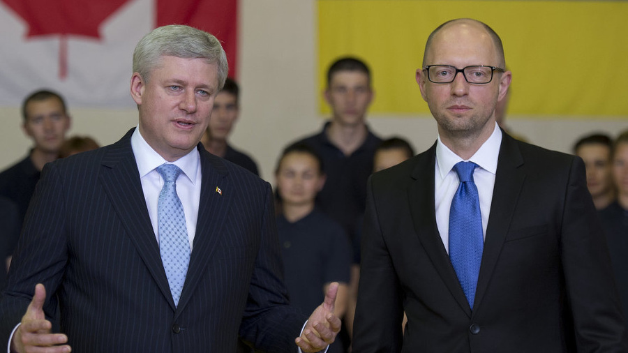 Kanadský premiér Stephen Harper