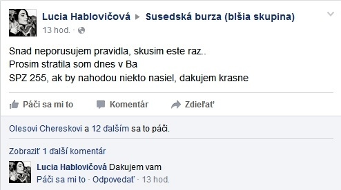 Lucia Hablovičová dúfa, že