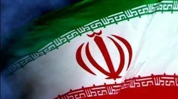Iránska vlajka.