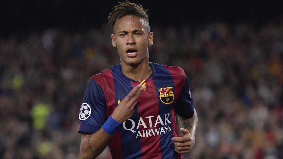 Hráč FC Barcelony Neymar