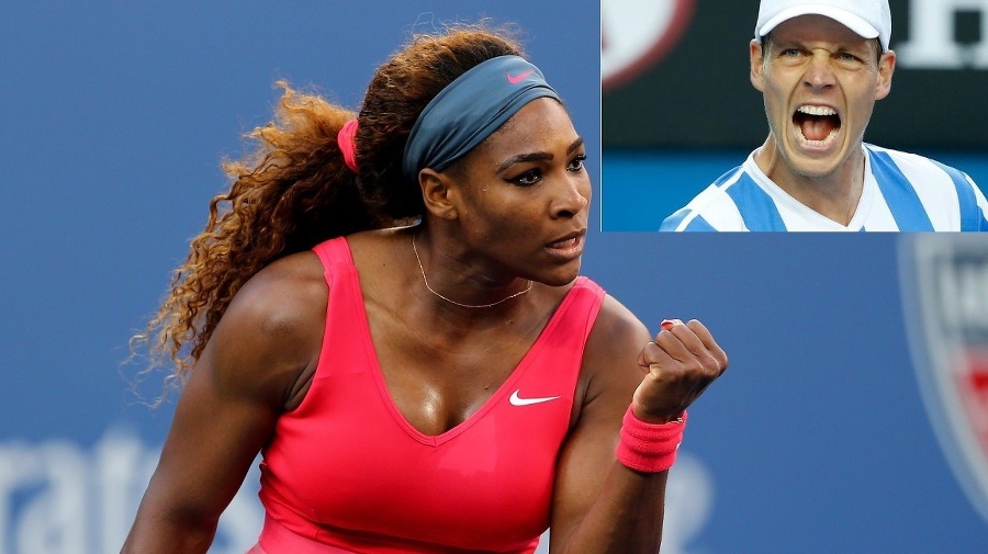 Serena Williamsová jednoduchu Tomáša