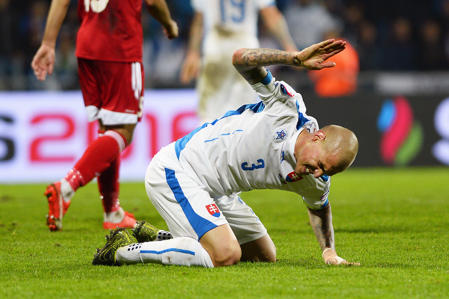 ZÚRIL: Martin Škrtel znášal