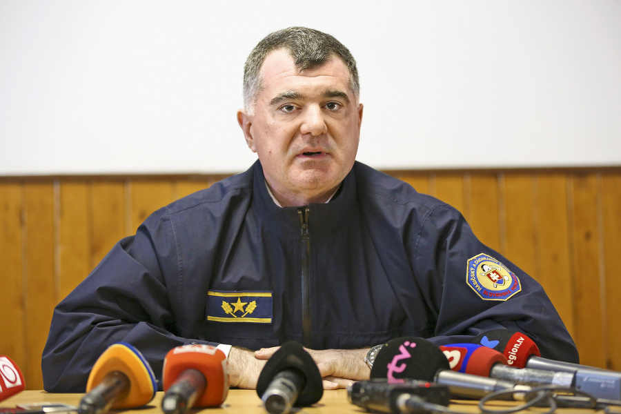 Prezident hasičov Alexander Nejedlý.