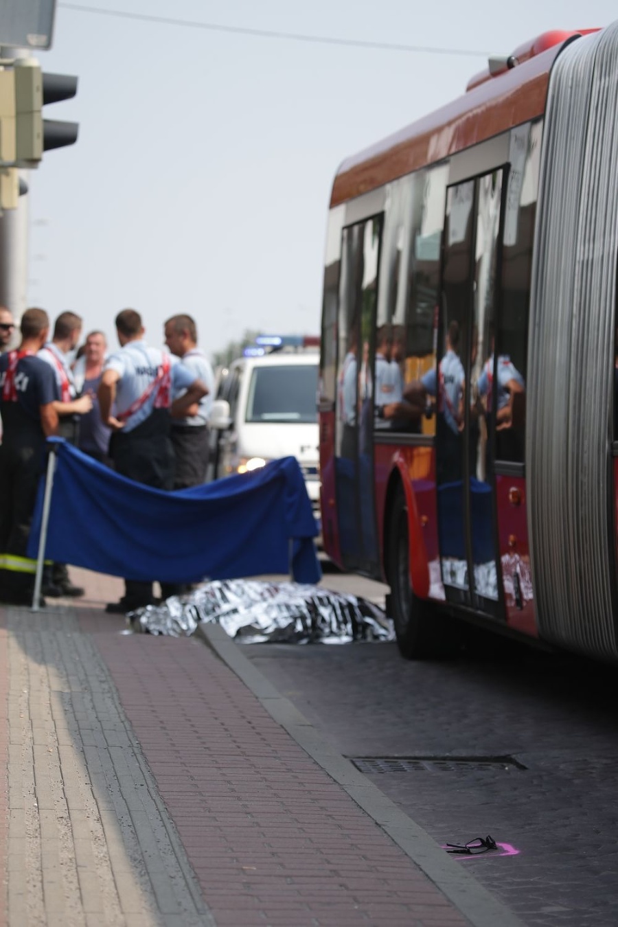 Pri zrážke s autobusom