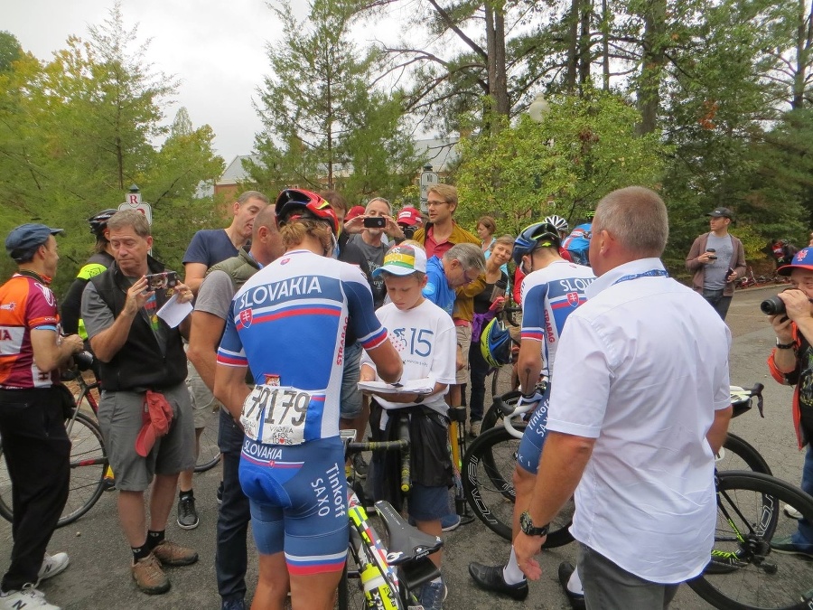 Peter Sagan najmenším fanúšikom