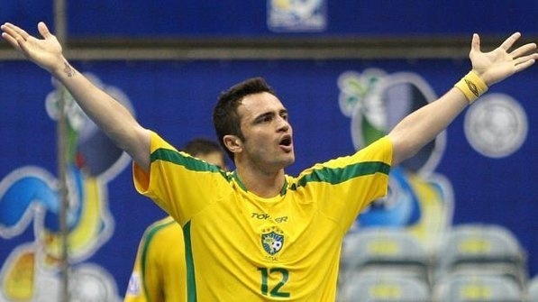 Brazílsky futsalista Falcão strelil