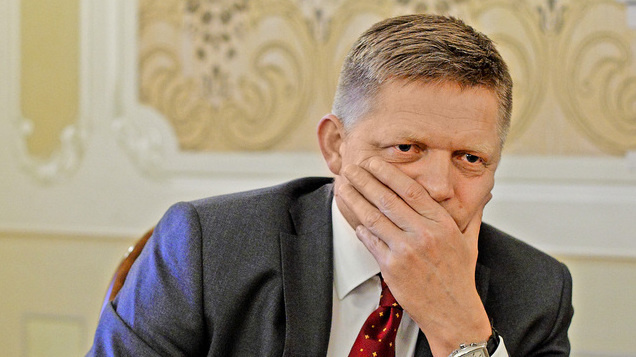 Premiér Robert Fico.