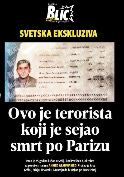 Identita jedného z teroristov