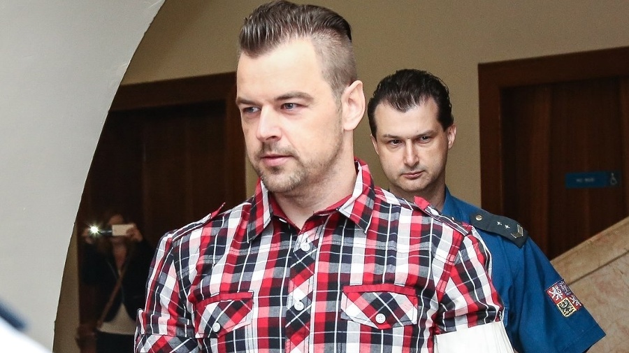 Petr Kramný počas 10. dňa súdneho procesu v českej Ostrave.