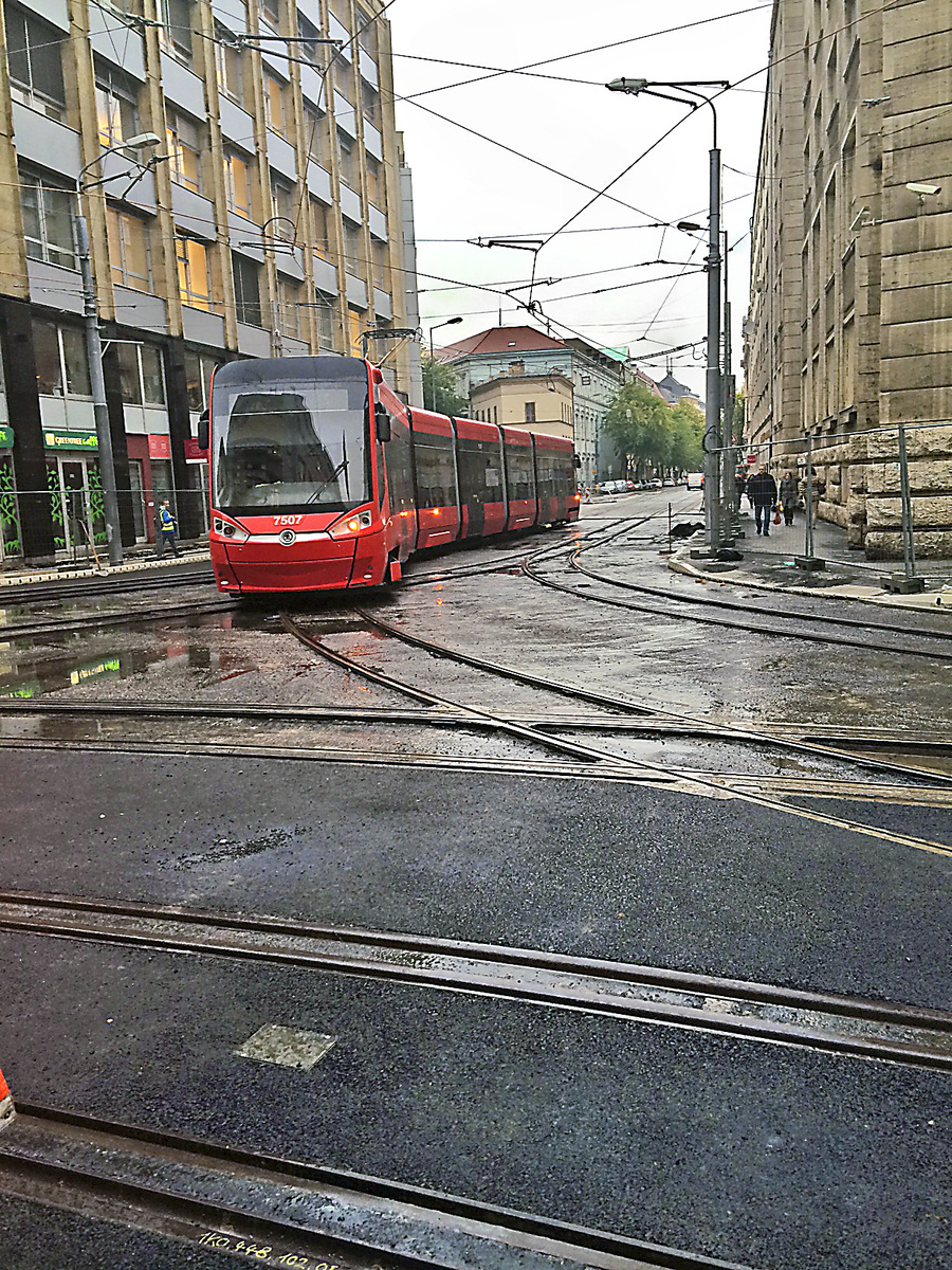 Električky na Jesenského už o 5 dní. 