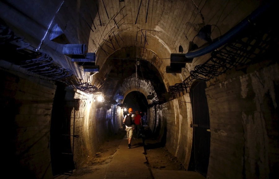 V tomto podzemnom tuneli