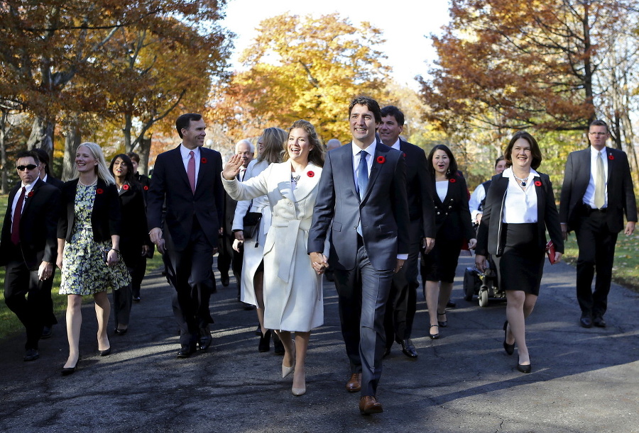 Nový kanadský premiér Trudeau