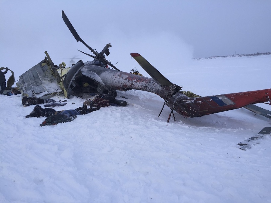 Ruský vrtuľník Mi-8 havaroval