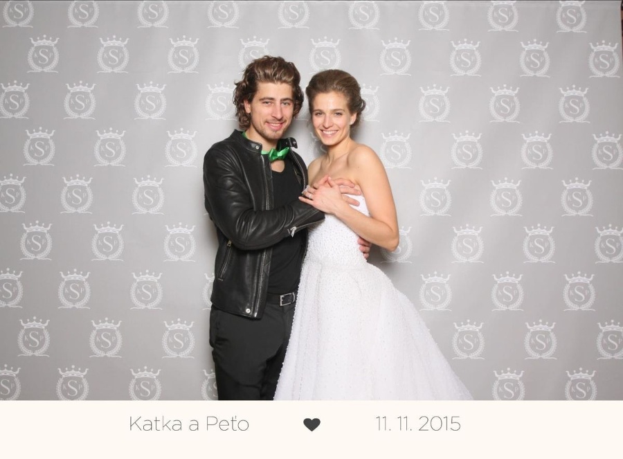 Novomanželia Katka a Peter