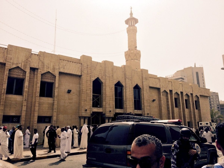 Na mešitu v Kuvajte