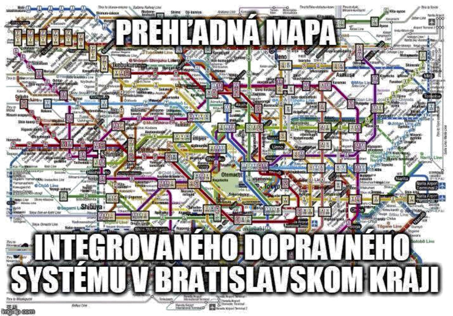 Neprehľadná mapa je terčom