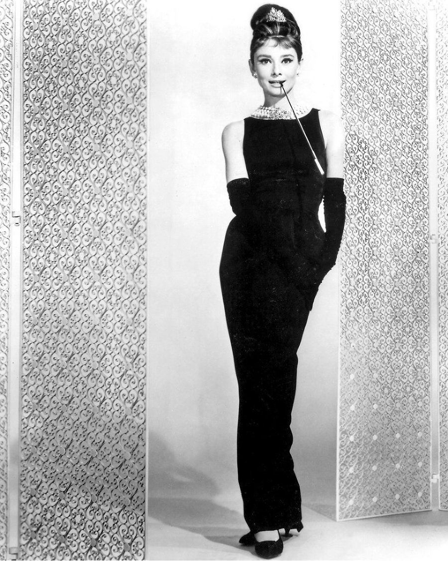 Herečka Audrey Hepburn.
