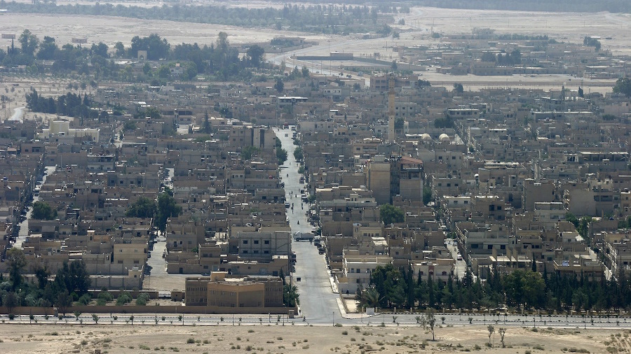 Pohľad na mesto Palmyra