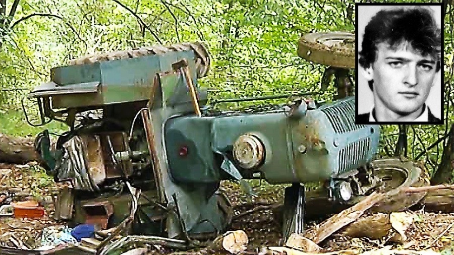 Michal (†47) šóferoval osudný traktor.