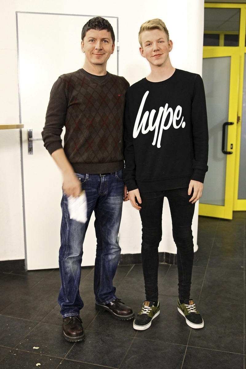 Otec a syn: Michal (17) študuje masmediálnu komunikáciu a chce byť hiphopovým artistom.