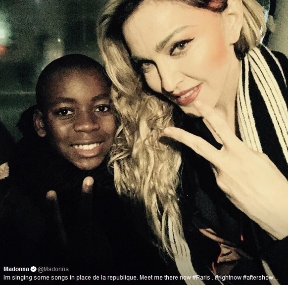 Madonna so synom Davidom