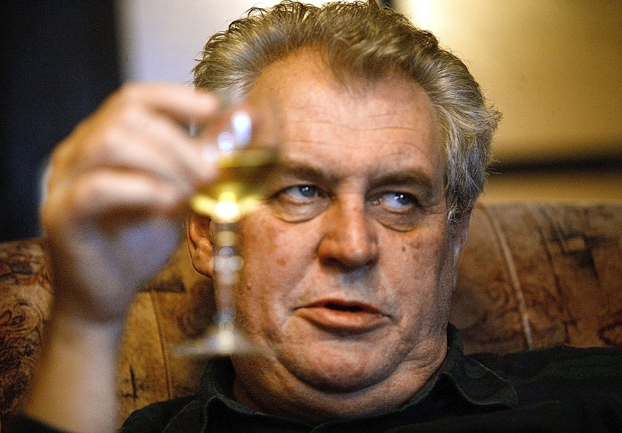 Český prezident Miloš Zeman