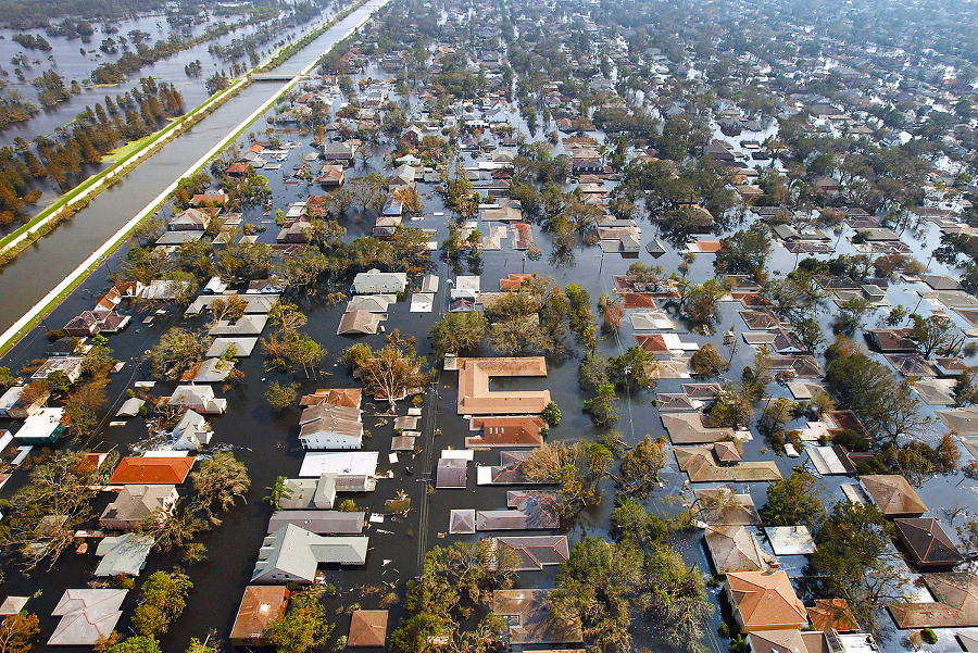 Hurikán Katrina.