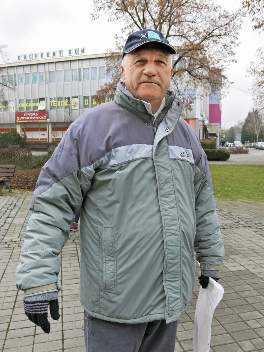 Michal Šuty (66), dôchodca,