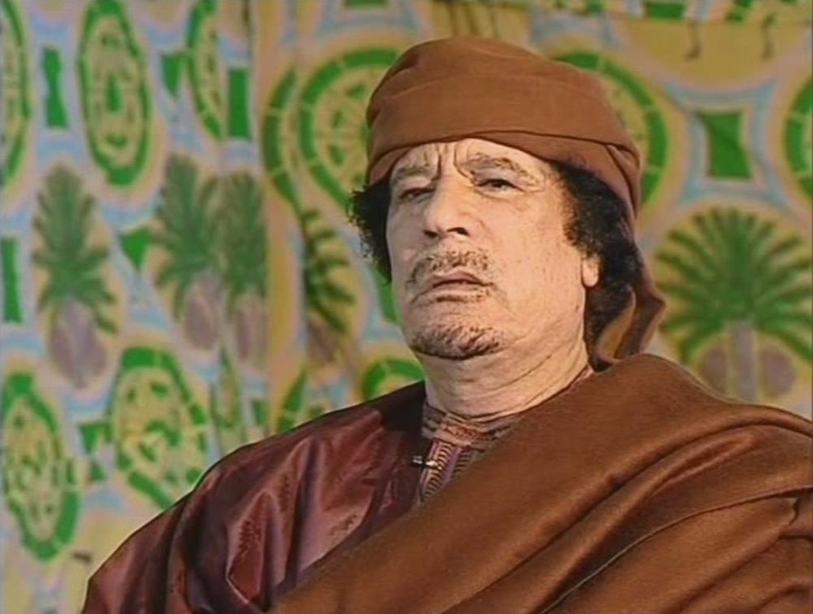 Líbyjský vodca Muammar Kaddáfí