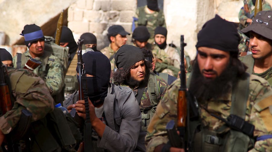 Bojovníci z organizácie al-Nusra-Front