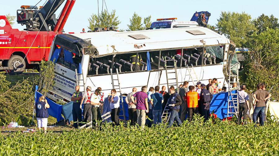 Autobus zišiel minulý piatok