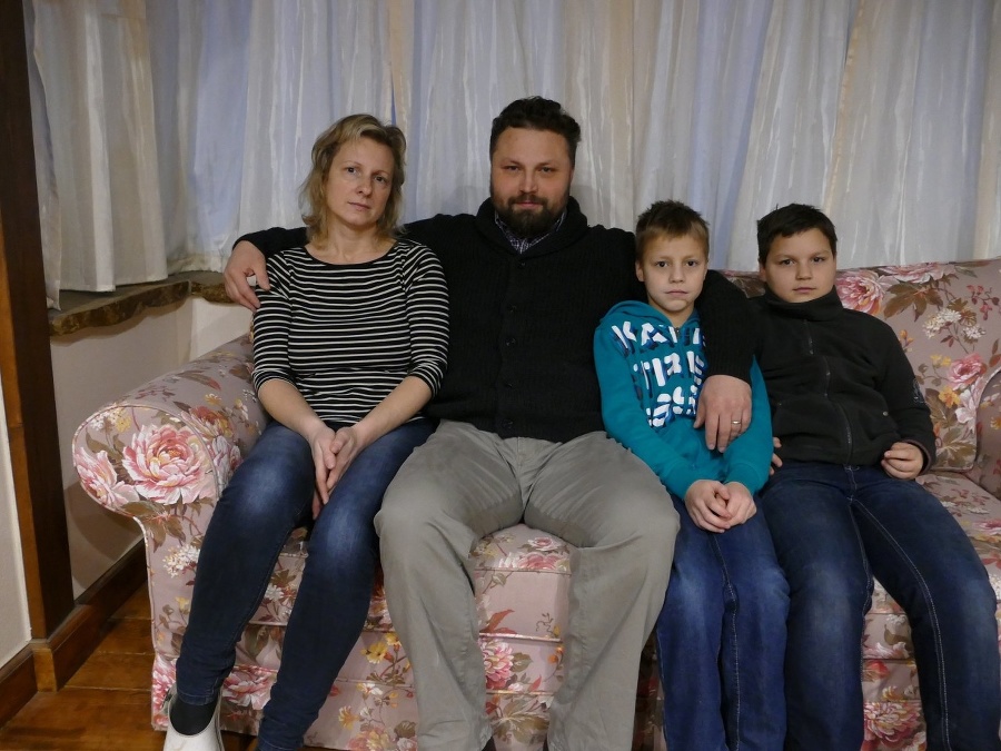 Časť rodiny Oršulákovcov -