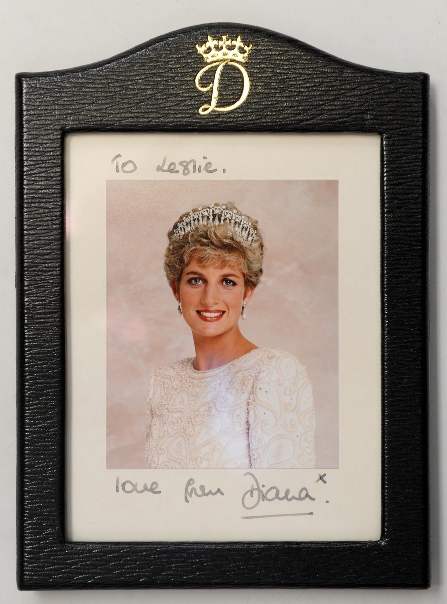 Princezná Diana na portrétnej