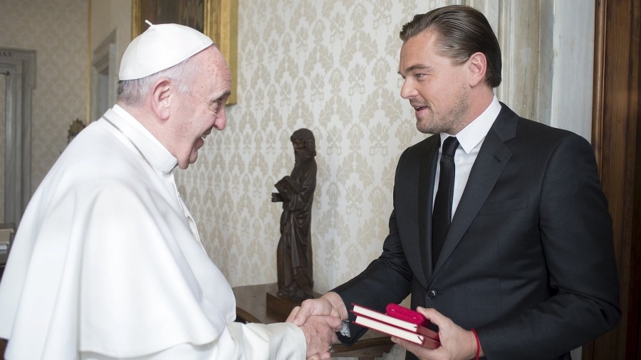 Hollywoodsky herec a pápež