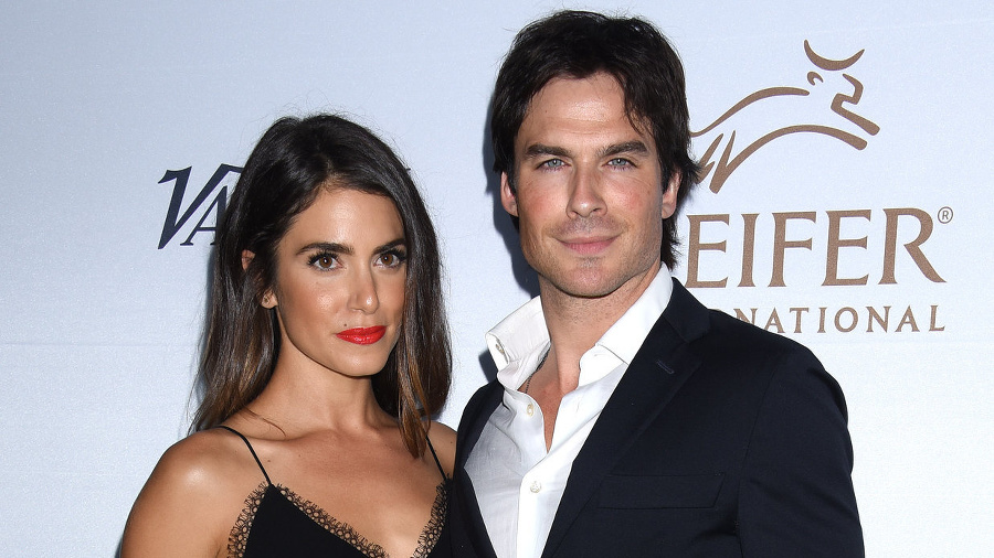 Herecký manželský pár: Nikki Reed a Ian Somerhalder.