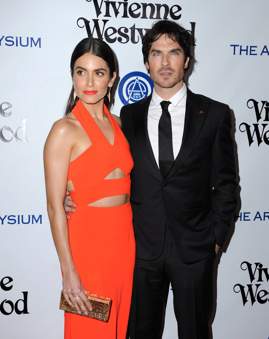 Herecký manželský pár: Nikki Reed a Ian Somerhalder.
