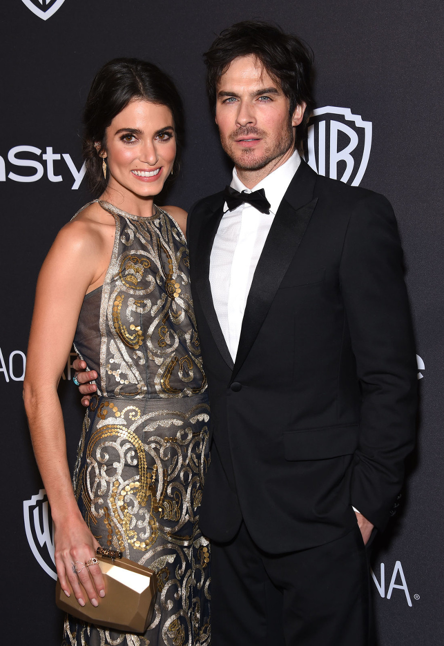 Herecký manželský pár: Nikki Reed a Ian Somerhalder.