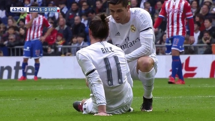 Ronaldo poskytol Baleovi kurióznu