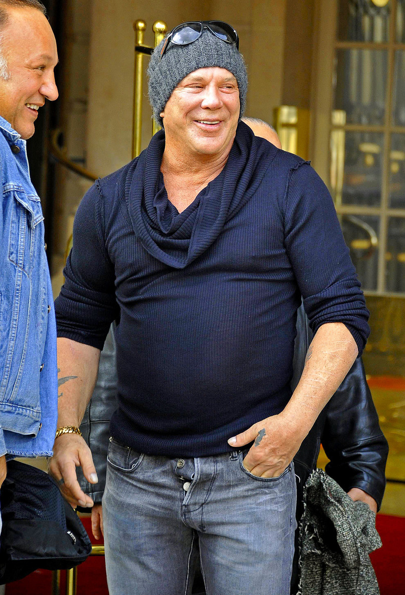 Mickey Rourke.