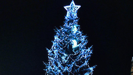 Košický vianočný stromček.