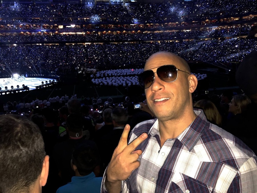 Vin Diesel na Superbowle.