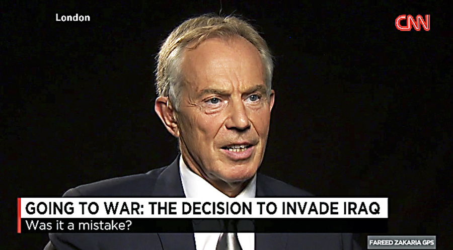 Tony Blair pre Irak