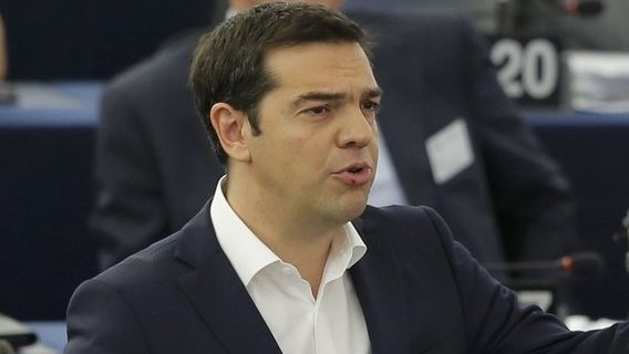 Grécky premiér Tsipras na