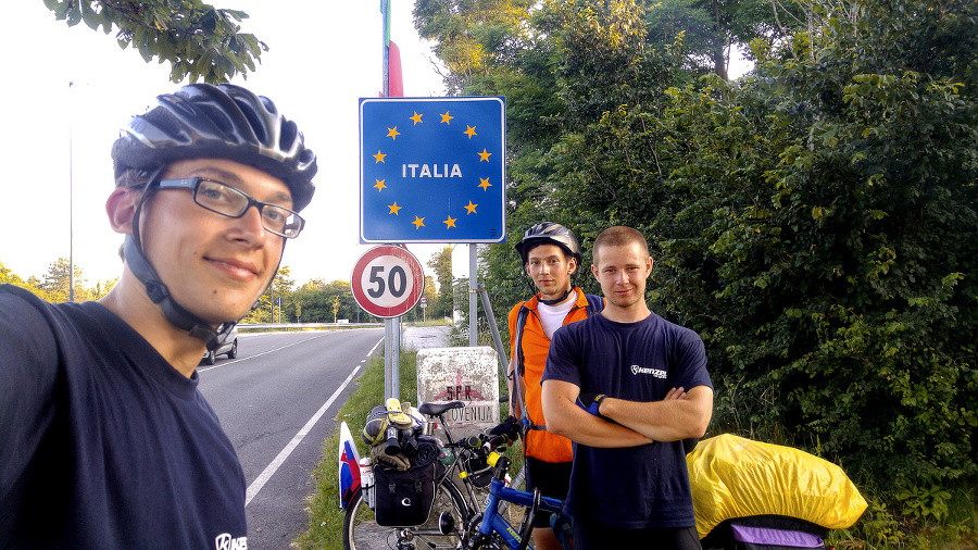 7. deň, hranice Talianska: